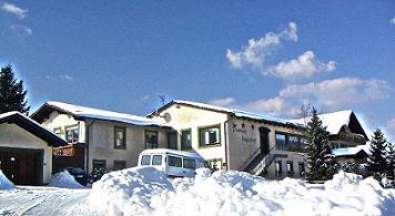 Hotel im Winter